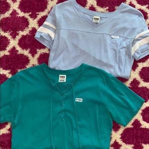 Bundle of 2 PINK shirts